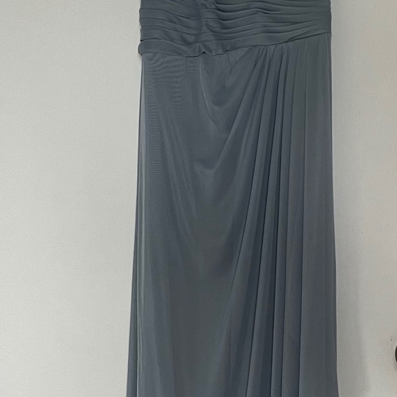 Size 10 dusty blue bridesmaids dress - Picture 1 of 1